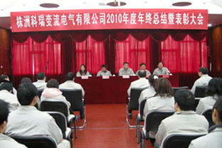 公司召开2010年度年终总结表彰大会